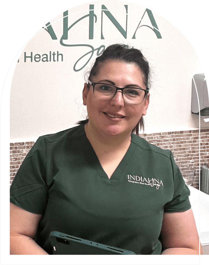 Jes Basile founder of Indiahna Sage